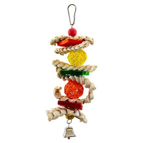 Caitec - Bird Toy Corn Husk 'N VineBall