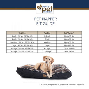 Carolina Pet - Pendleton Napper Glacier Dog Bed