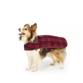 Carolina Pet - Pendleton Red Ombre Plaid Dog Coat