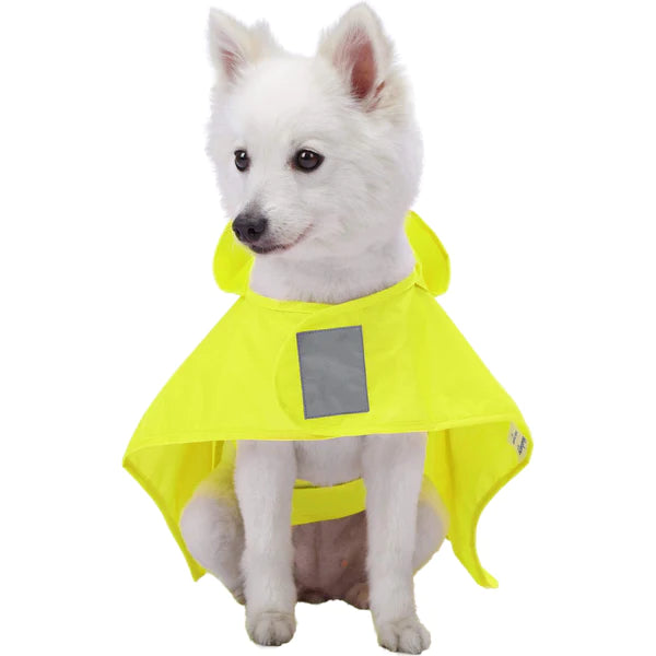 Sunshine Yellow | 3M Reflective Dog Raincoat Hooded