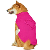 Pink | Heart Designer Dog Sweater