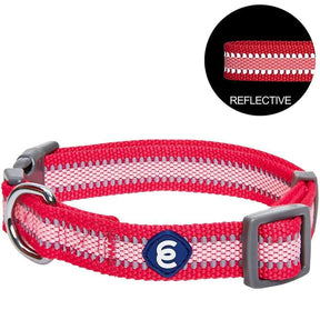 French Pink | Back to Basics Reflective Dog Collar