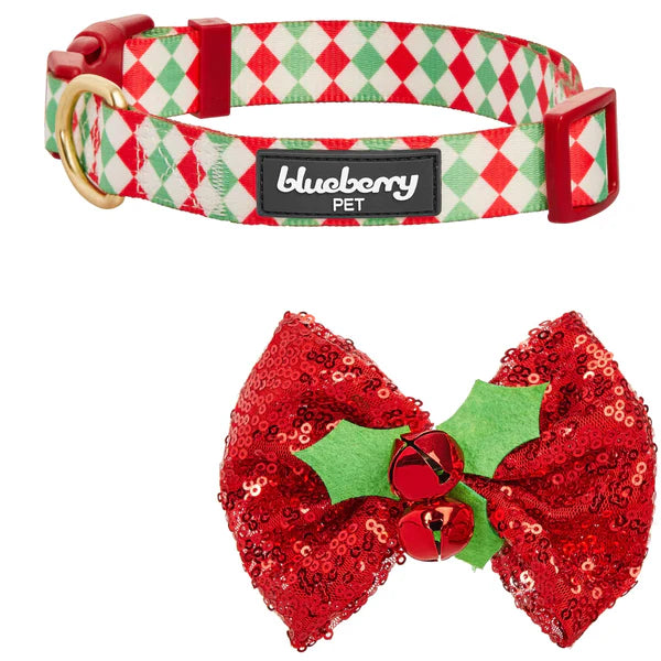 Endless Diamonds | Christmas Dog Collar