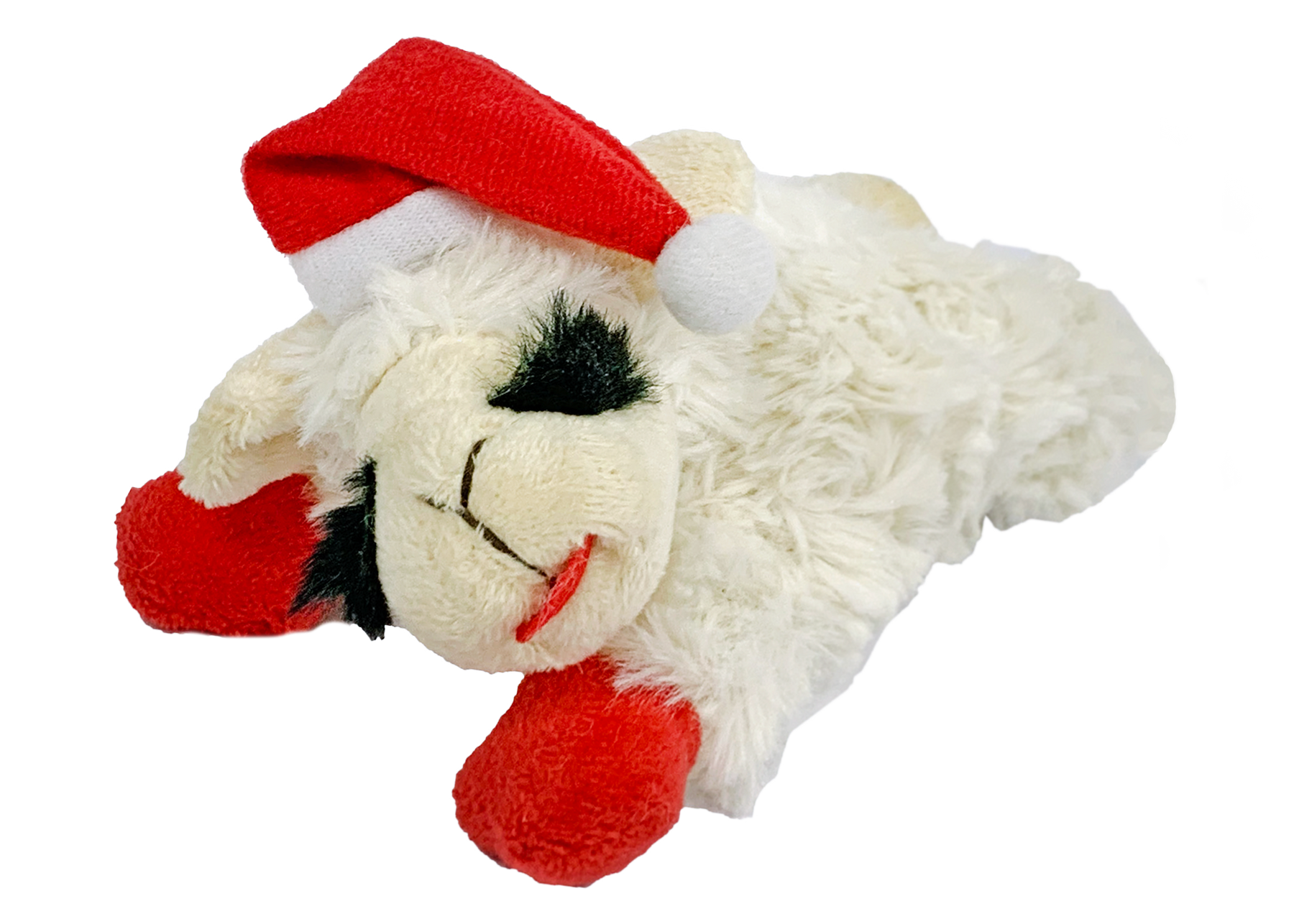 Multipet - Lambchop Holiday w/ Santa Hat Dog Toy