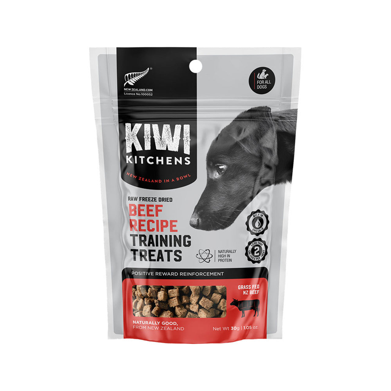 Beef Recipe Training Treats W/ Organ Meat Grass Fed Raw Freeze Dried