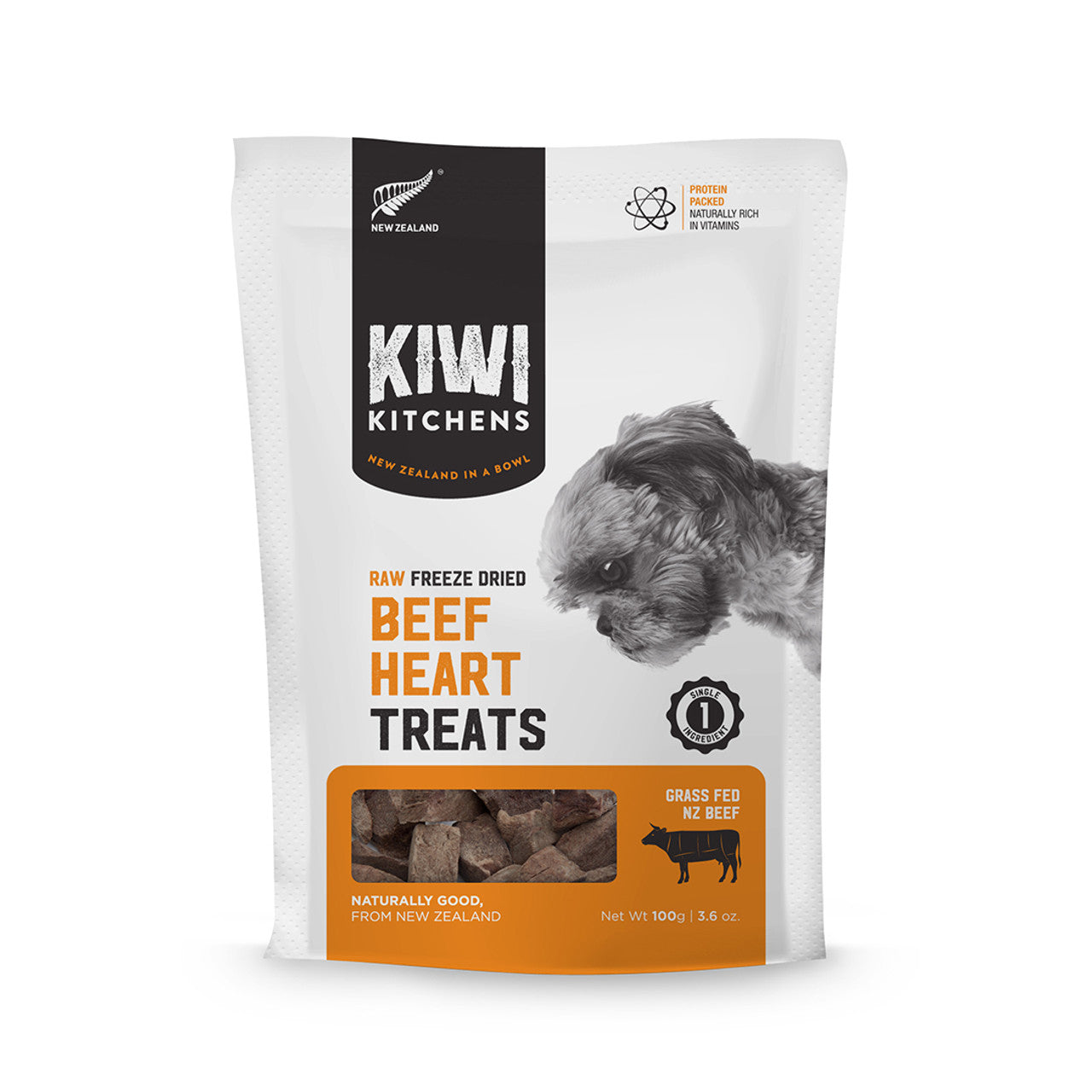 Beef Heart Treats Raw Freeze Dried Grass Fed