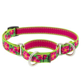 Lupine Pet - Choke Collar Nylon Adj Petunias