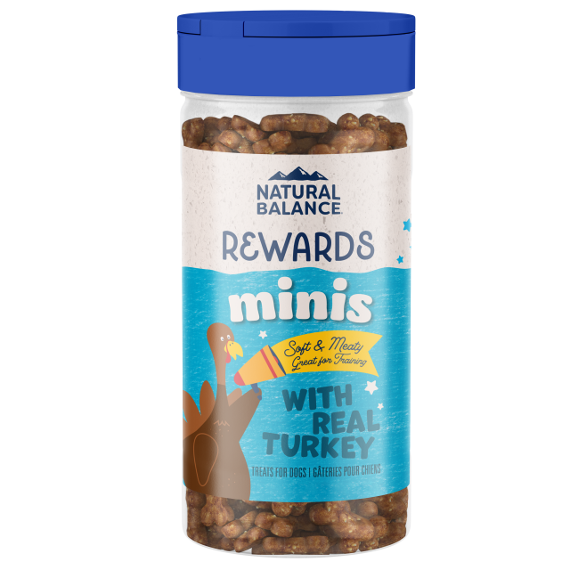 Natural Balance - Mini Rewards Turkey Formula Treats For Dogs LID Grain Free