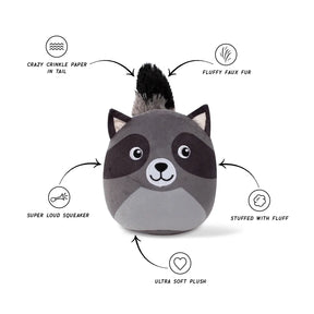 Wagsdale - Rocky Raccoon Plush Dog Toy