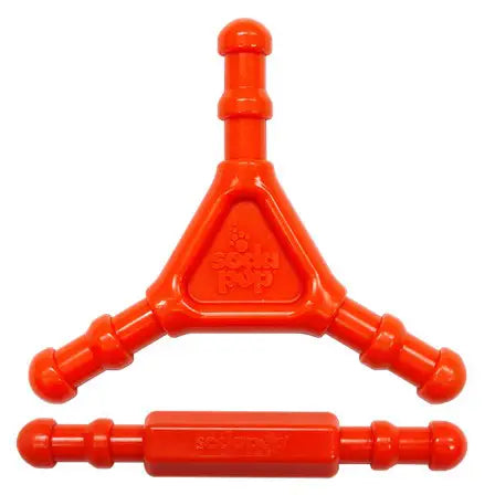 Unstoppables Connectors Rubber Treat Dispenser and Dog Toy