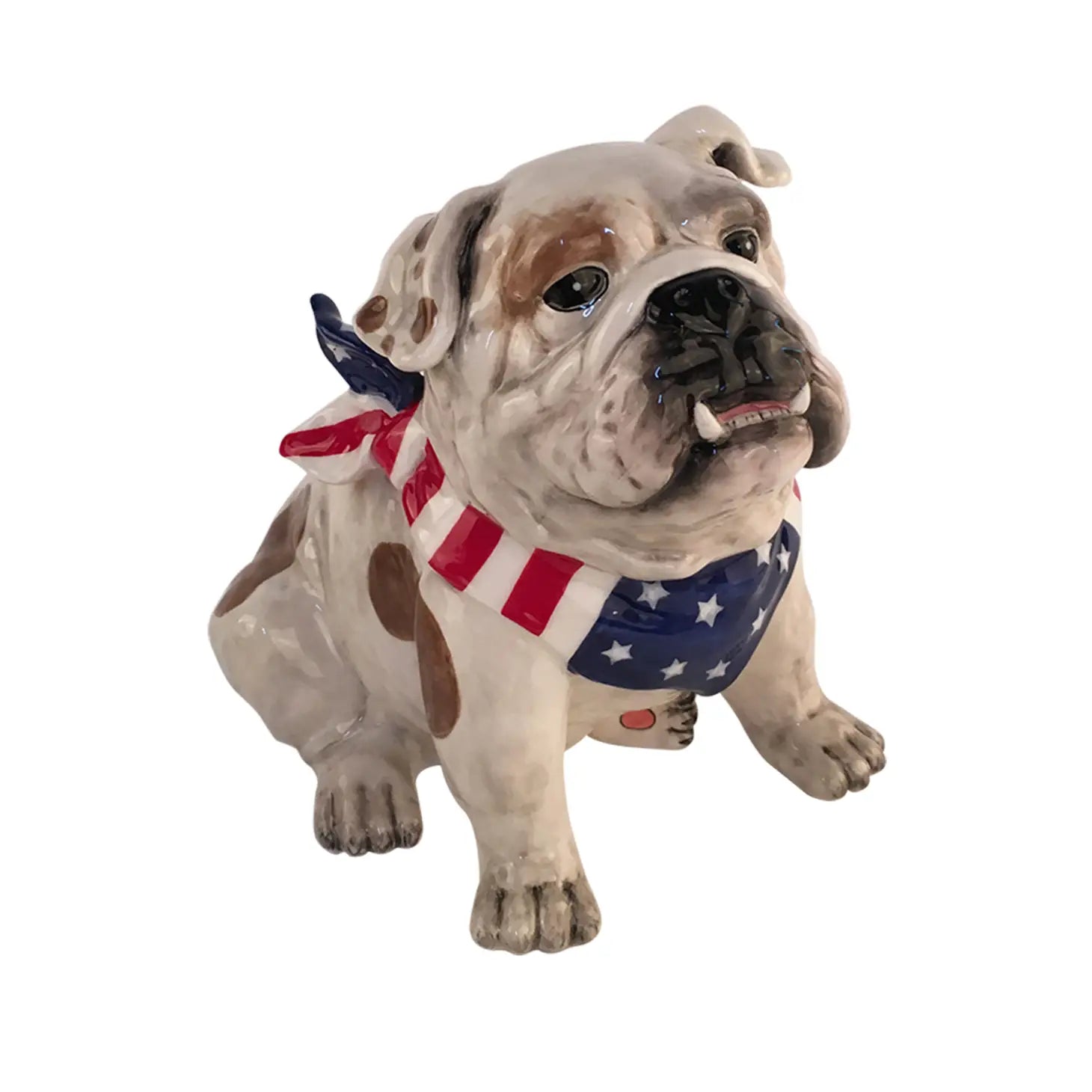 Cookie Jar Bulldog Stars & Stripes Forever