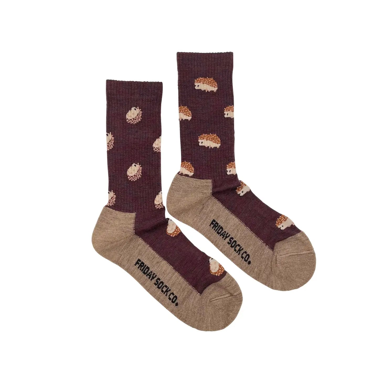 Friday Sock Co. - Women's Socks Hedgehog/Nature