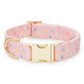 Dog Collar Sprinkles Pink