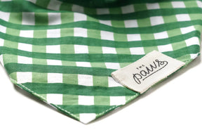 The Paws - Bandana Green Check