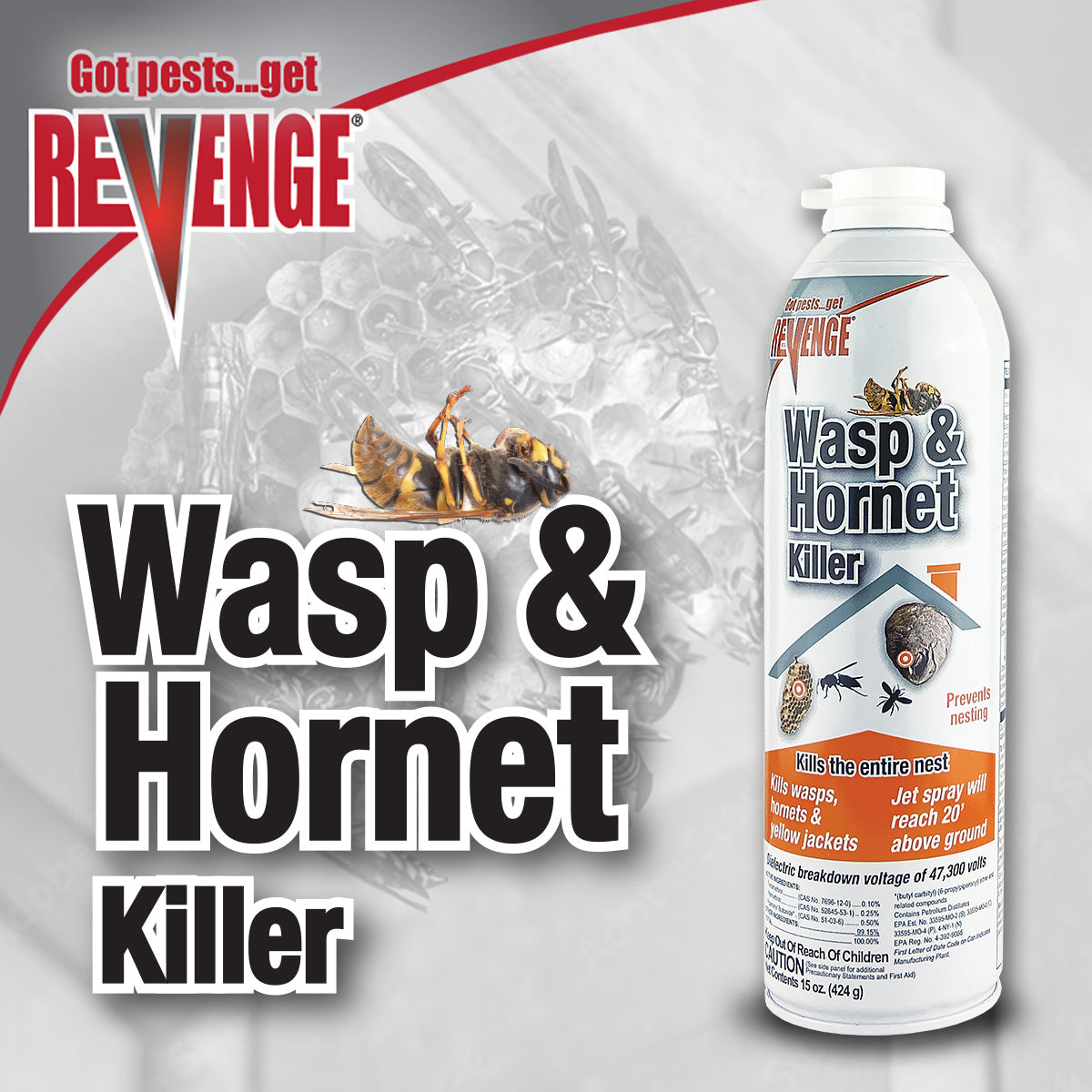 Bonide - Revenge Wasp & Hornet Killer