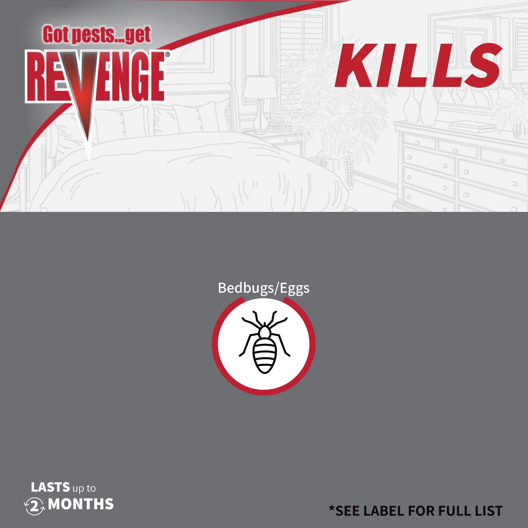 Bonide - Revenge Dual Action Bed Bug Killer Aerosol