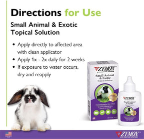 Pet Kings -  Zymox Small Animal & Exotic Topical Solution