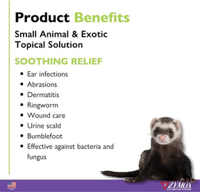 Pet Kings -  Zymox Small Animal & Exotic Topical Solution