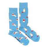 Friday Sock Co. - Men's Socks Dog & Frisbee Mismatch