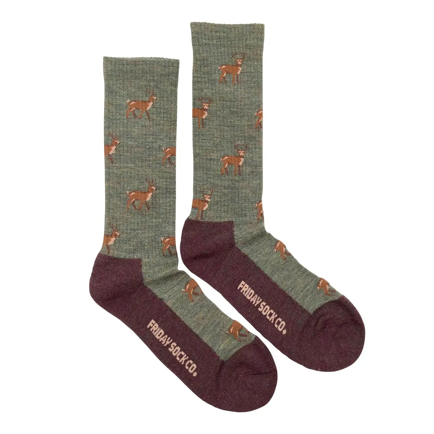 Friday Sock Co. - Men's Socks Deer Nature & Outdoors