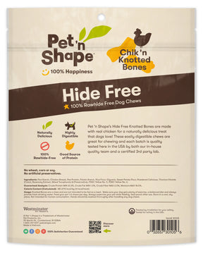 Pet 'n Shape - Hide Free Chick 'n Knotted Bones