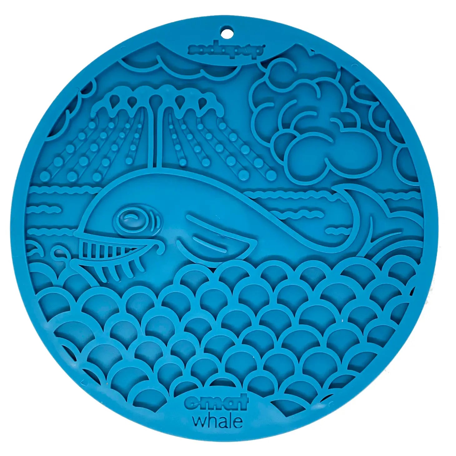 Enrichment Dog Lick Mat - Whale Design