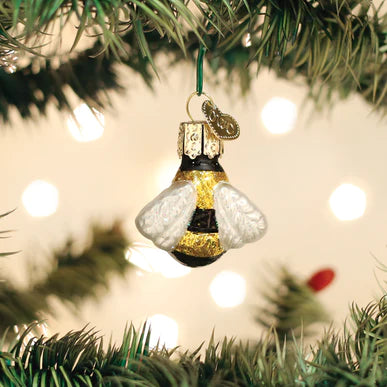 Old World Christmas - Mini Honey Bee Ornament