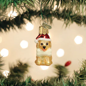 Old World Christmas - Mini Jolly Pup Ornament