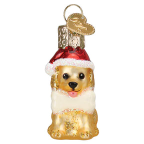 Old World Christmas - Mini Jolly Pup Ornament