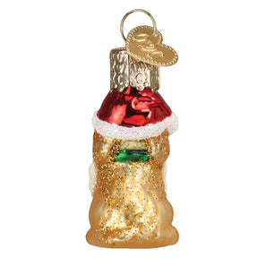 Old World Christmas - Mini Jolly Pup Ornament