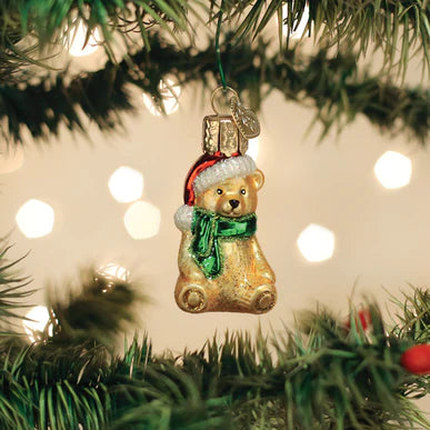 Old World Christmas - Mini Teddy Bear Ornament