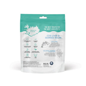 Icelandic+ - Soft Chew Nibblets Cod Liver & Seaweed Treats For Cats