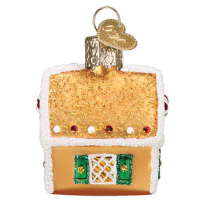 Old World Christmas - Mini Gingerbread House Ornament