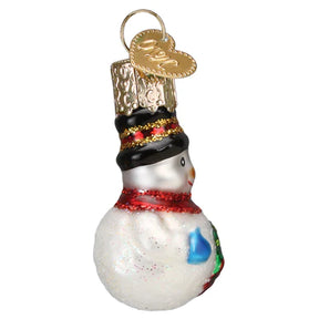 Old World Christmas - Mini Snowman Ornament