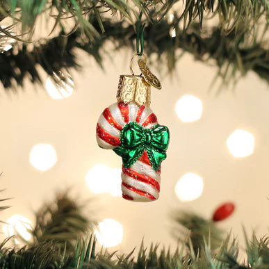 Old World Christmas - Mini Candy Cane Ornament