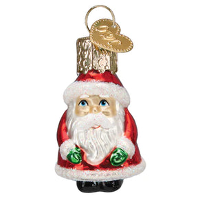 Old World Christmas - Mini Santa Ornament