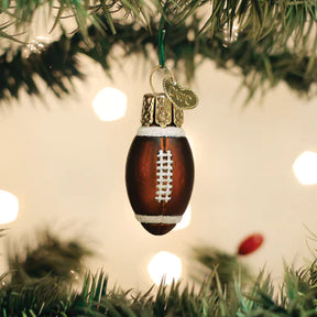 Old World Christmas - Mini Football Ornament