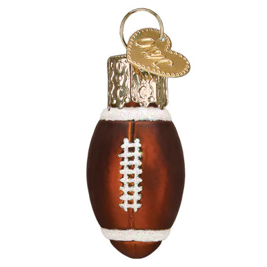 Old World Christmas - Mini Football Ornament