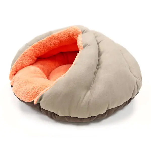 Dogo Pet - Burger Dog Bed Solid Light Brown