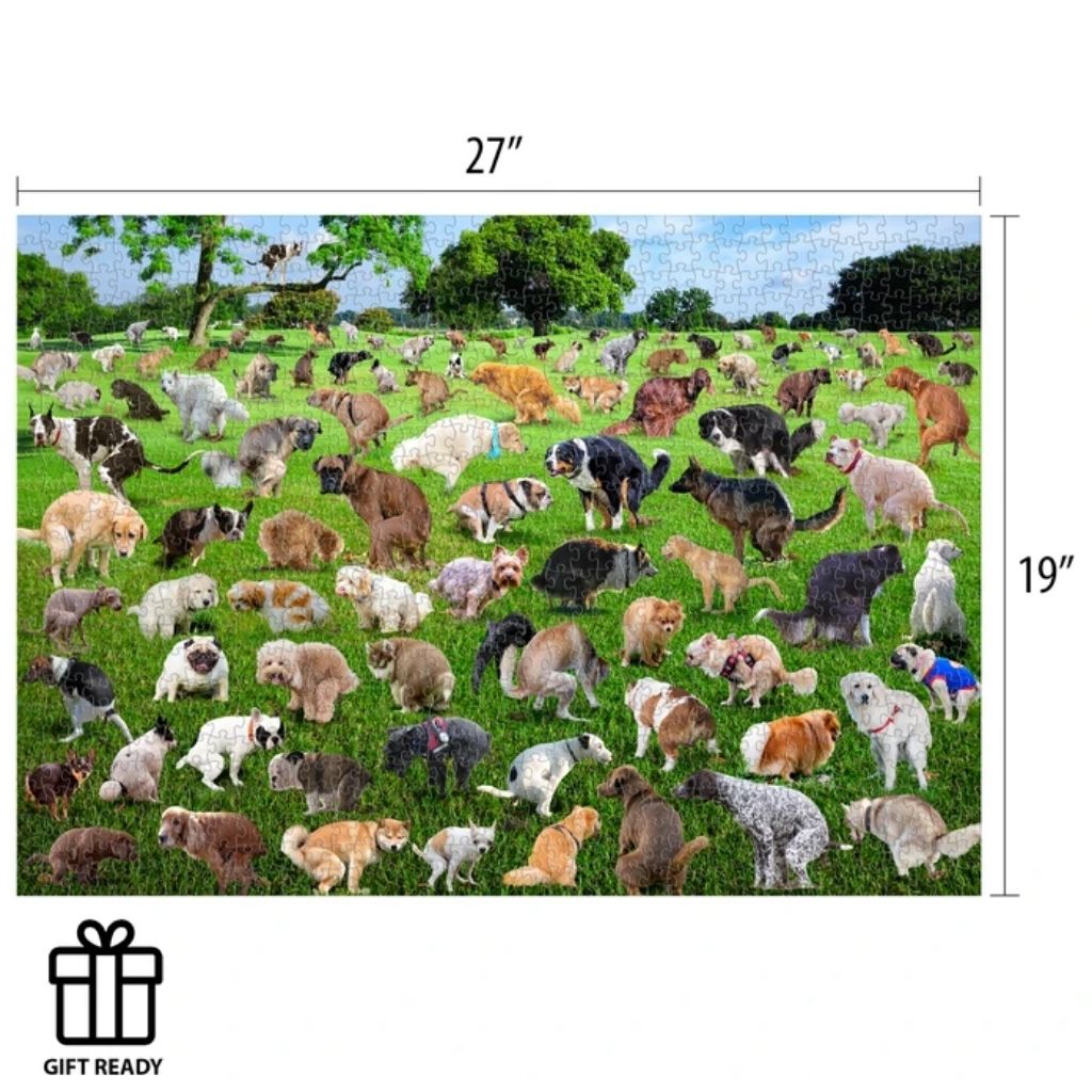 101 Pooping Puppies 1,000 Piece Puzzle-Southern Agriculture