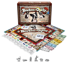 Boston Terrier-OPOLY Board Game-Southern Agriculture