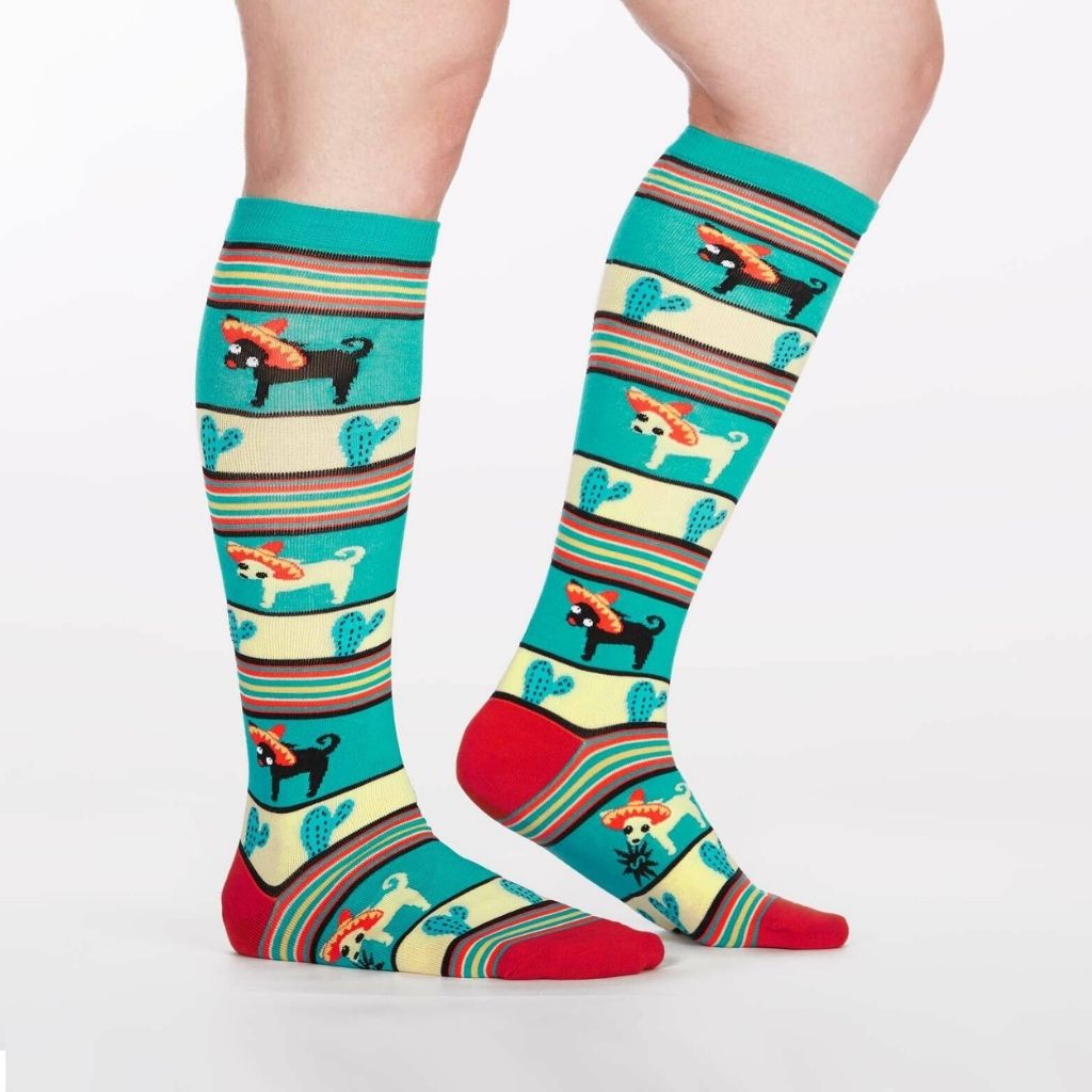 Socks Yo Quiero Sombrero Knee High-Southern Agriculture