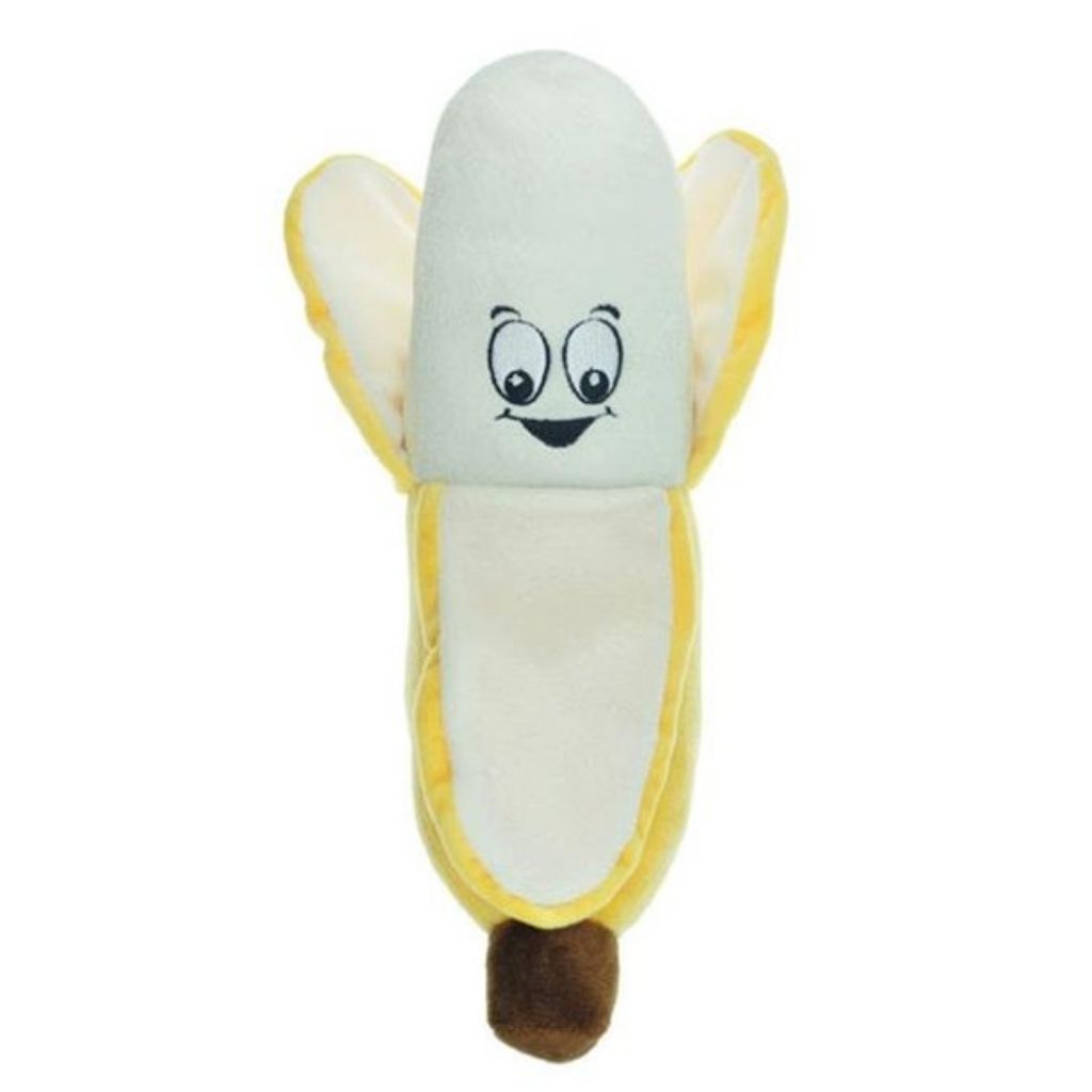 Pet Edge - Banana Food Junkeez Plush