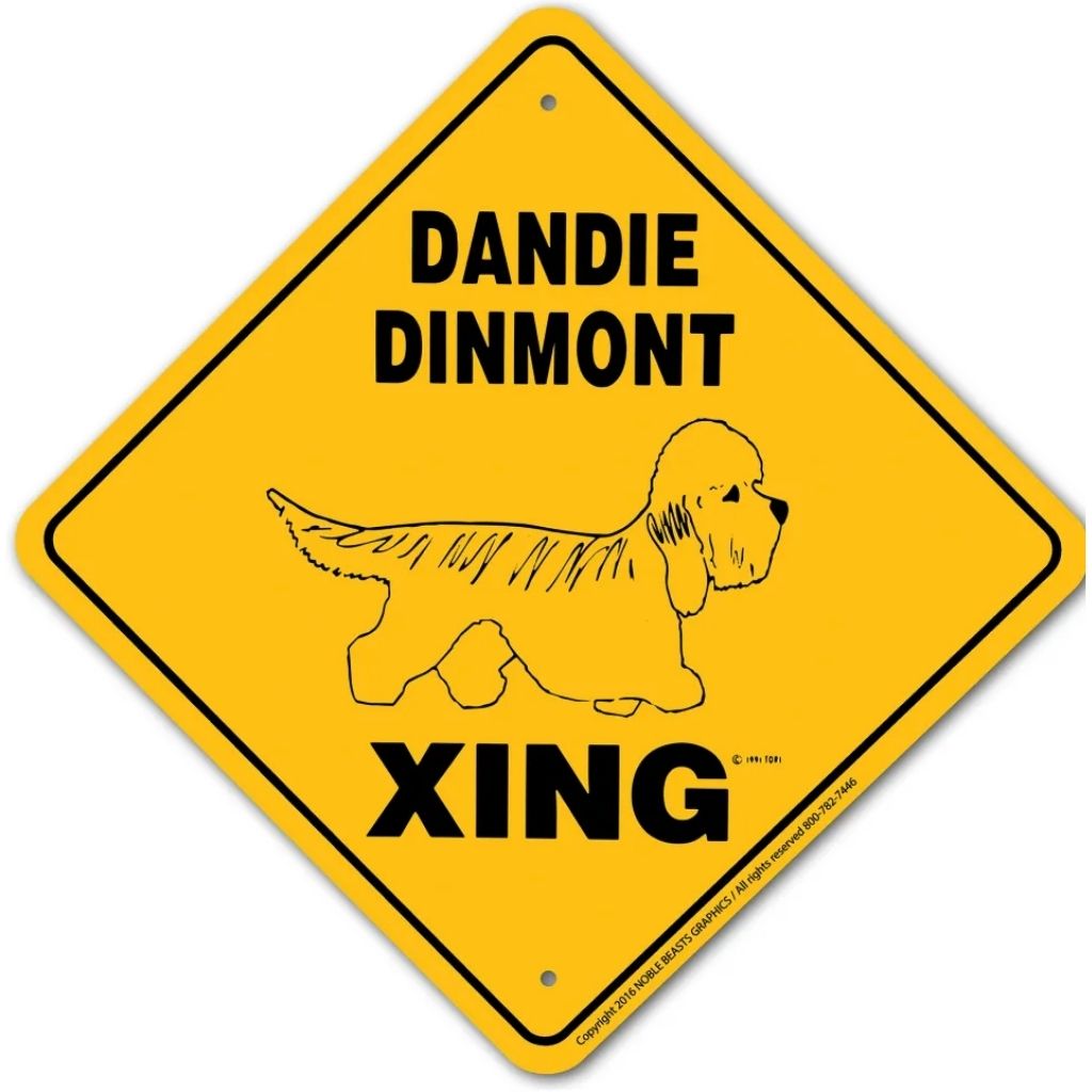 Dandi Dinmont X-ing Sign