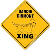 Dandi Dinmont X-ing Sign