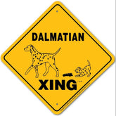 Dalmatian X-ing Sign