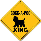 Cock-A-Poo X-ing Sign