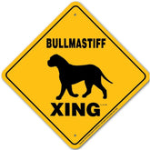 Bullmastiff X-ing Sign