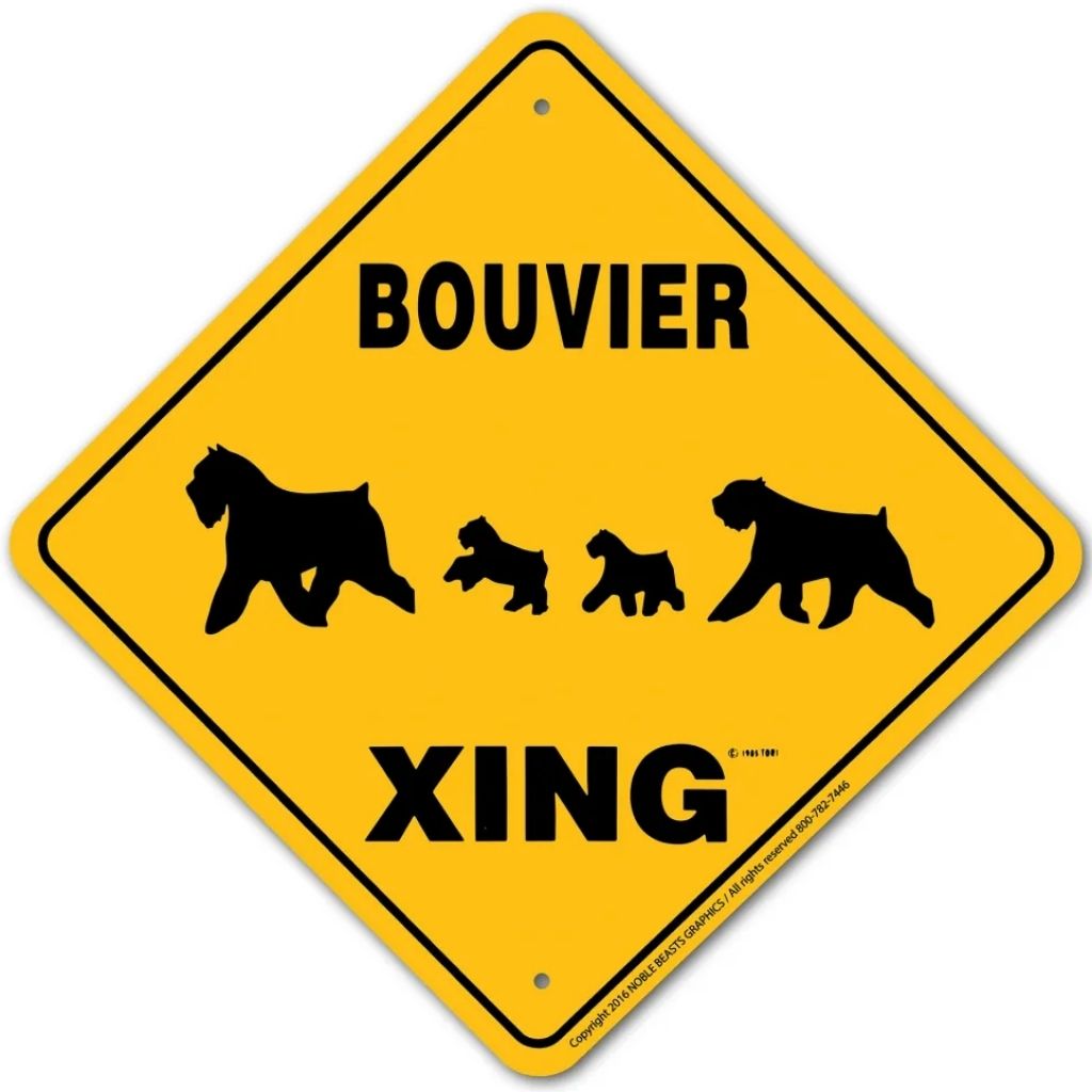 Bouvier Des Flandres X-ing Sign