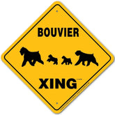 Bouvier Des Flandres X-ing Sign